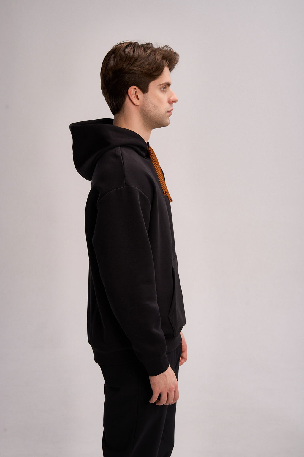 Худи Черный CAMPUS BASKETBALL Sweat Hoodie - Anta фото 4