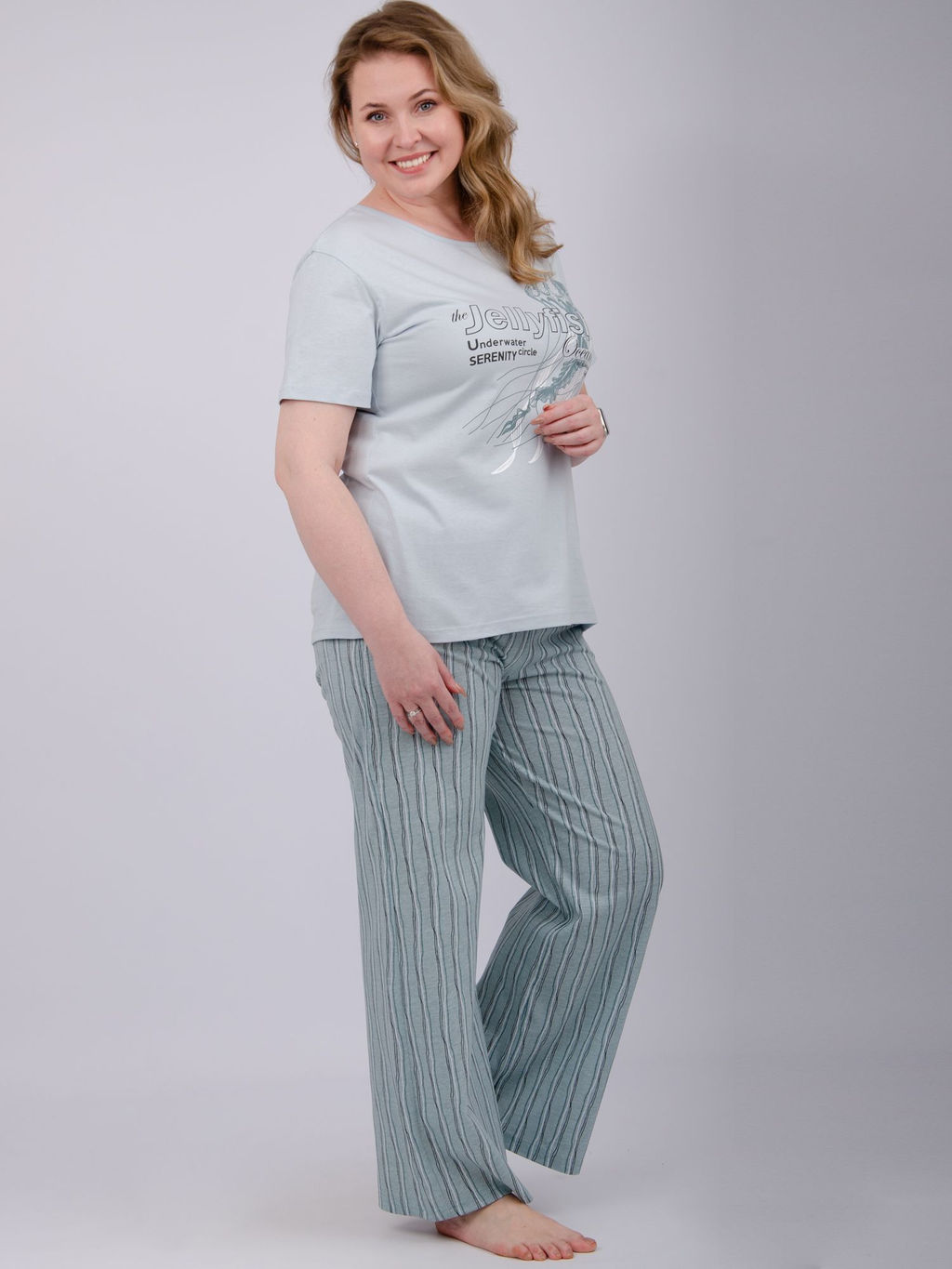 Пижама "Джелли 2" брюки, трикотаж