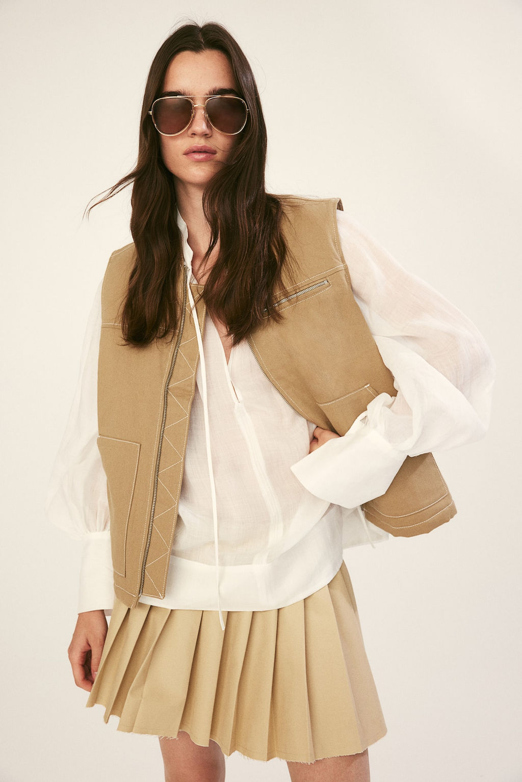 Chaleco cargo en sarga - H&m фото 3