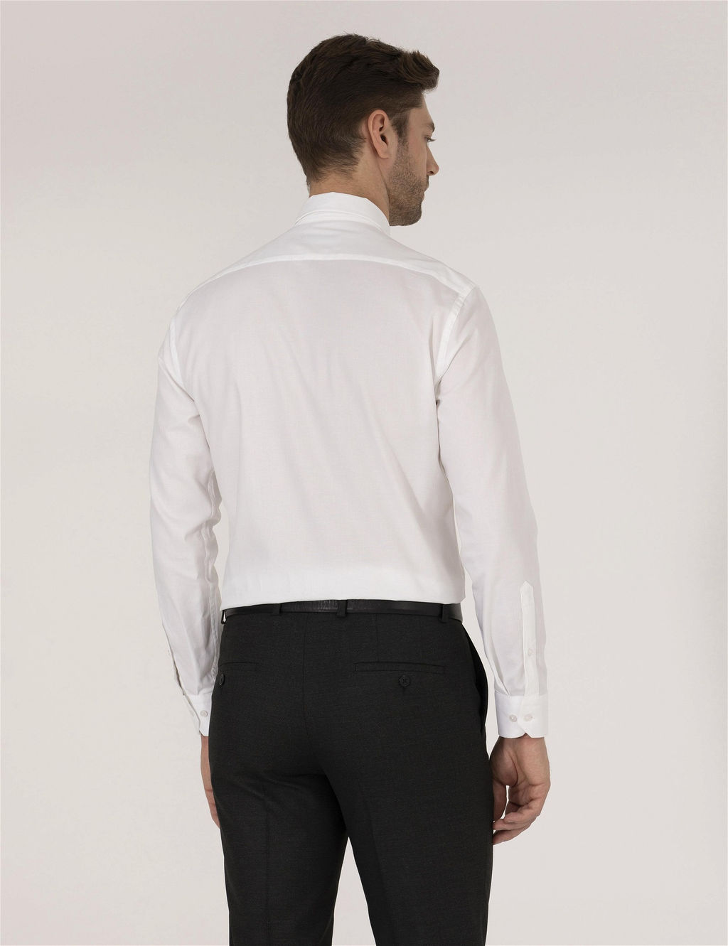Beyaz Slim Fit Smokin G_mlek