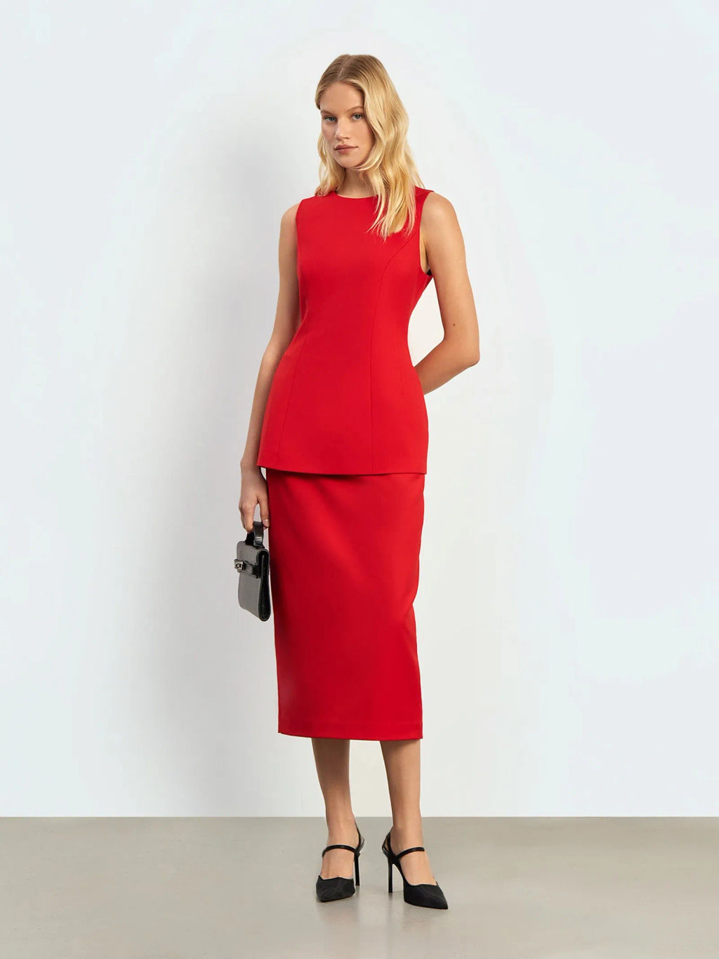 ЕМКА / Топ из костюмной ткани - Emka фото 2