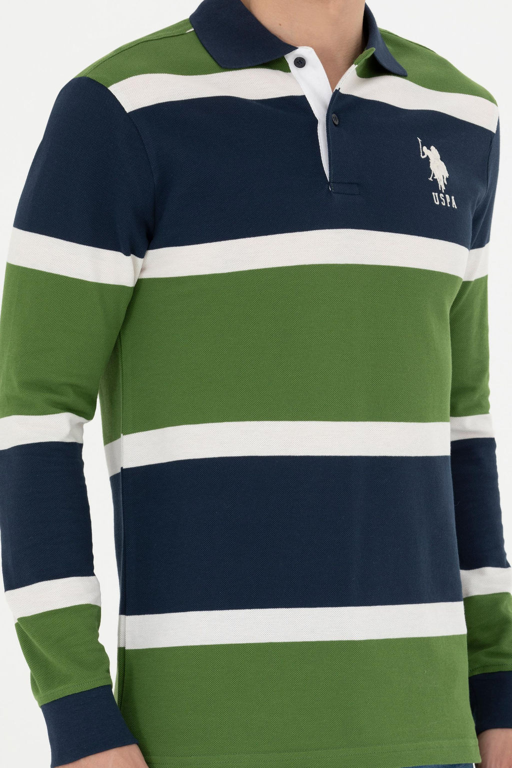 Мужской зеленый свитшот Неожиданная скидка в корзине - U.s. polo assn фото 13