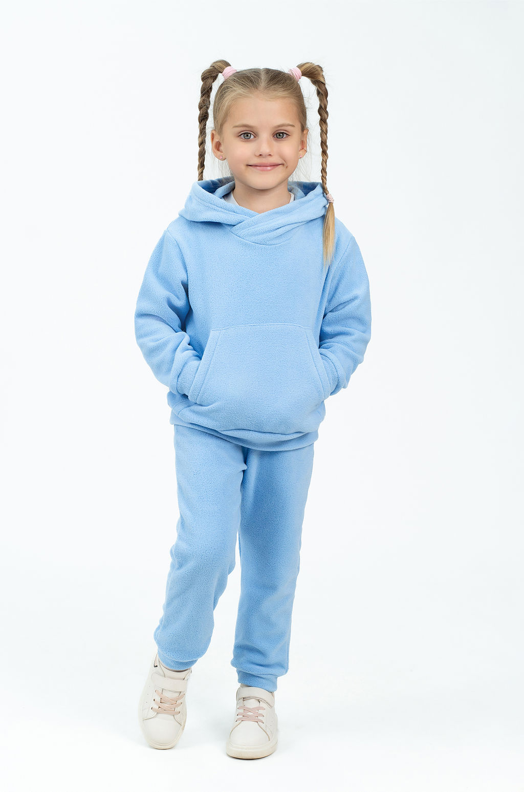 Костюм детский флисовый голубой