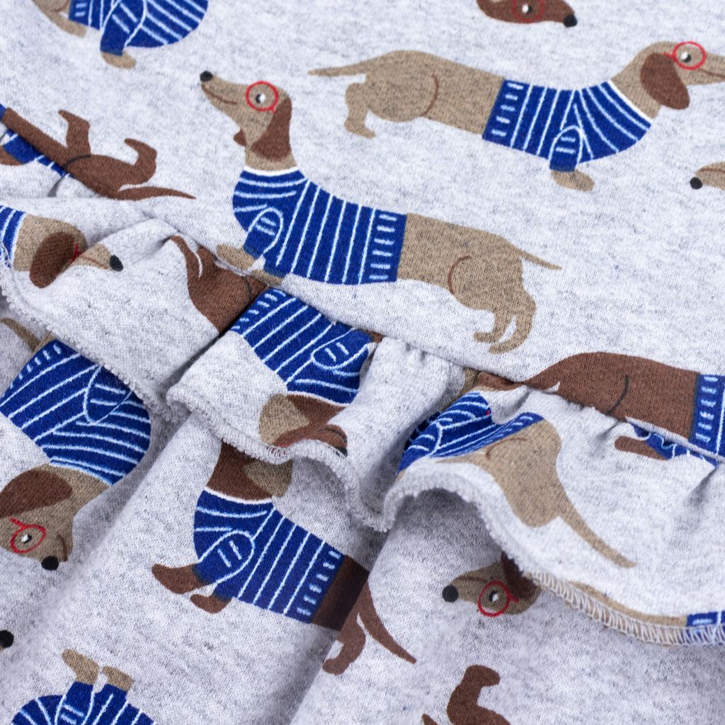 Платье футер 2х нитка начёс 1126310502 - Youlala фото 3