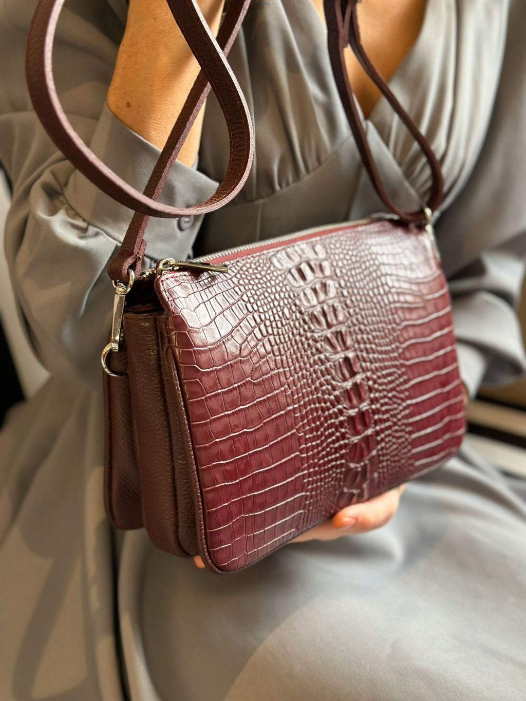 Сумка женская из телячьей кожи - Sefaro collection фото 6