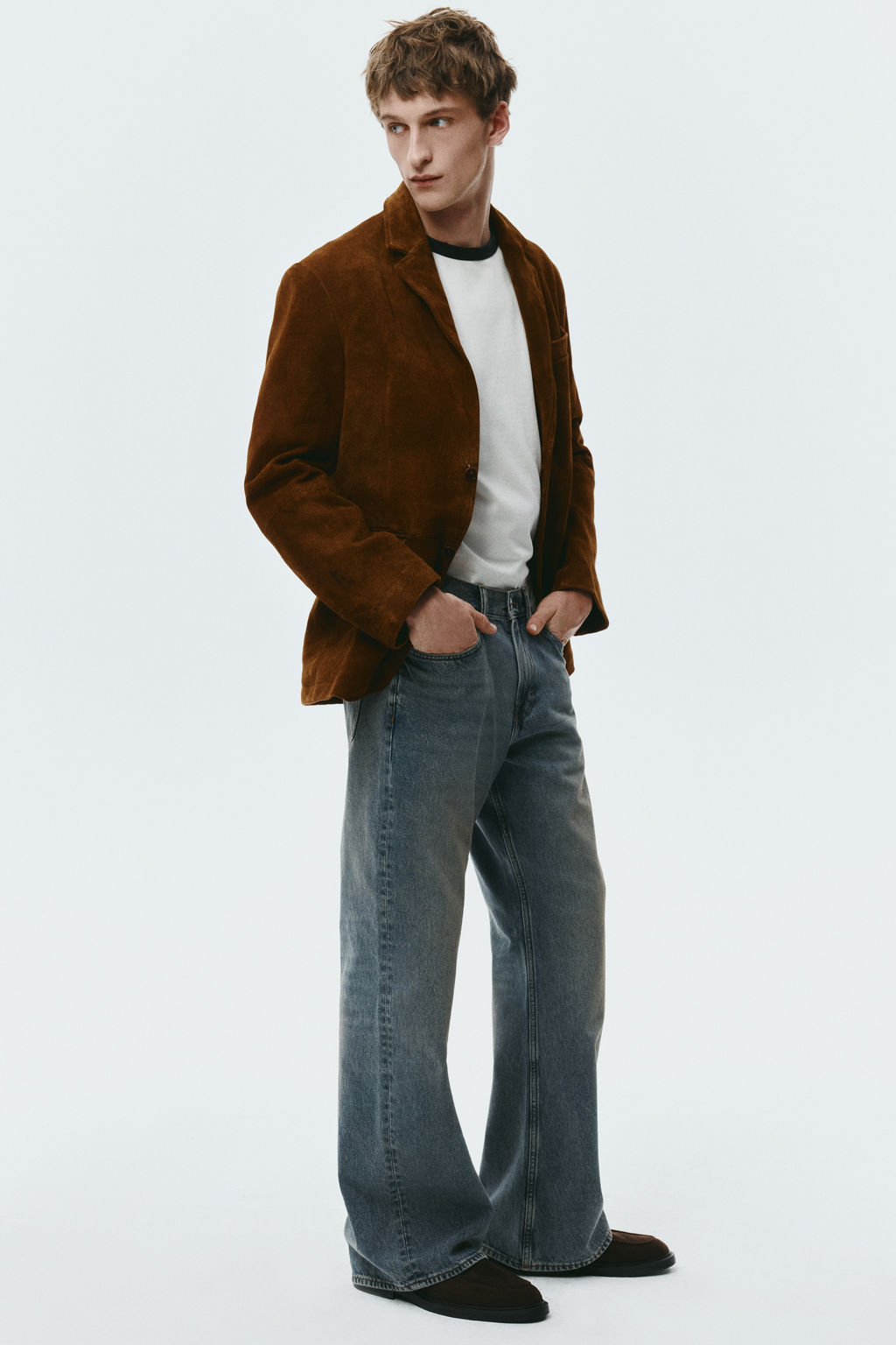 Relaxed Bootcut Jeans - H&m фото 6