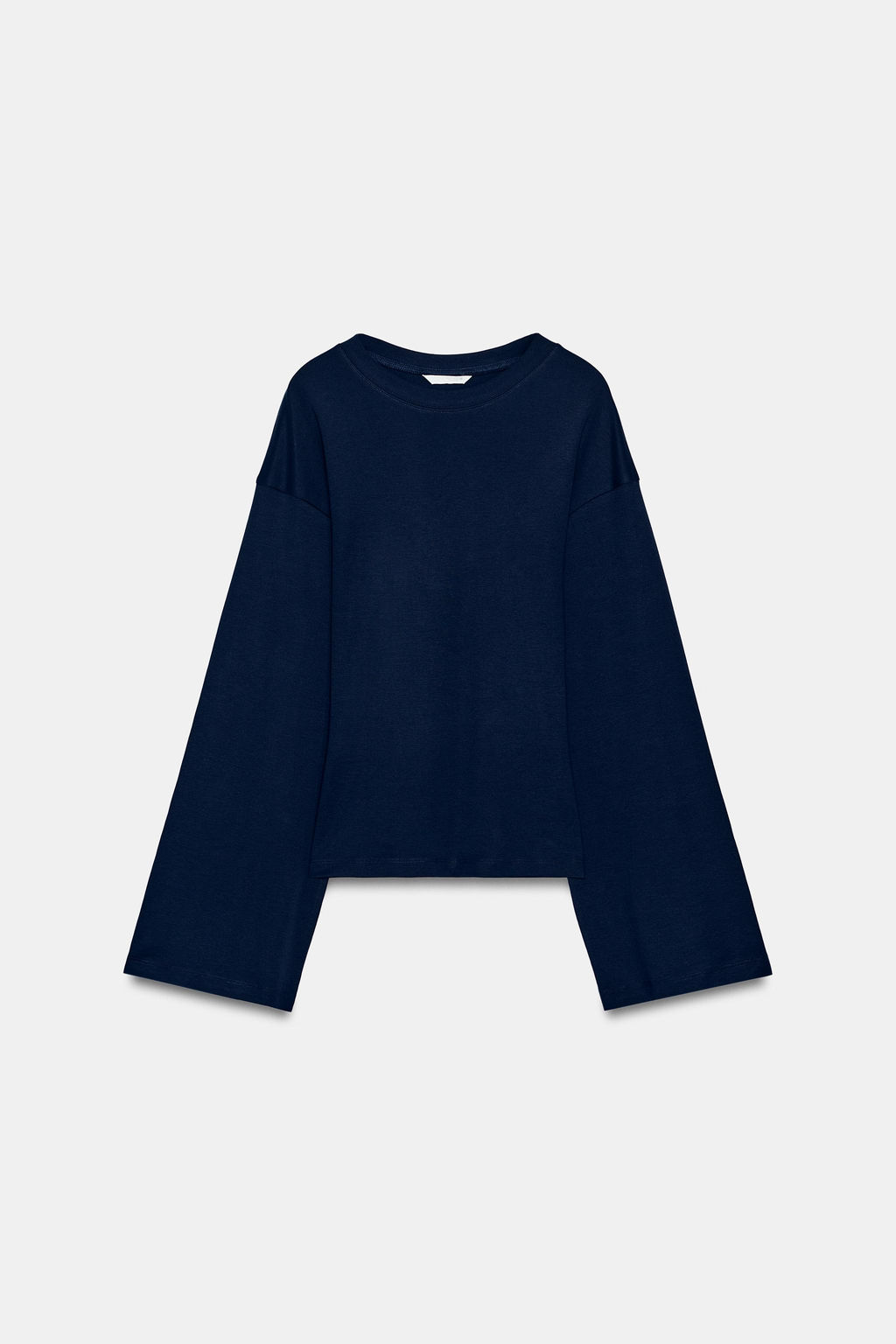 CAMISETA ENTALLADA SUPIMA® / Marino - Zara фото 4