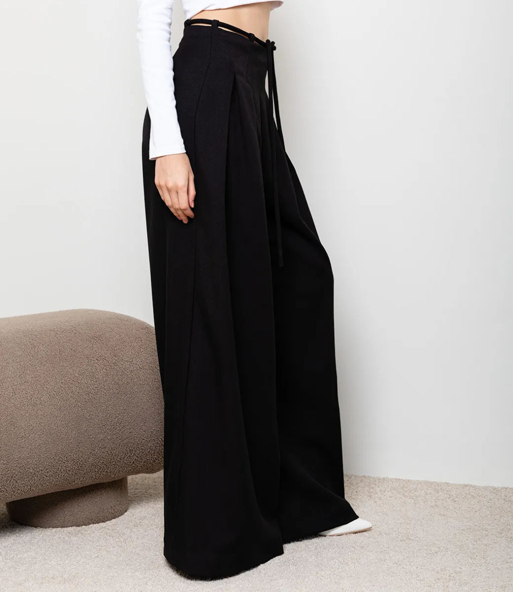 Брюки #КТ16301-1, чёрный - Dommod фото 3