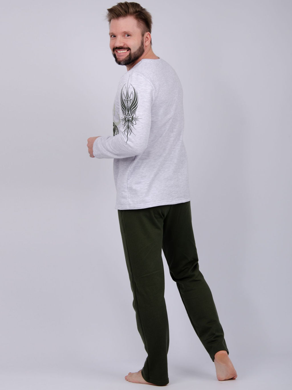 Пижама "Скорость", футер начёс