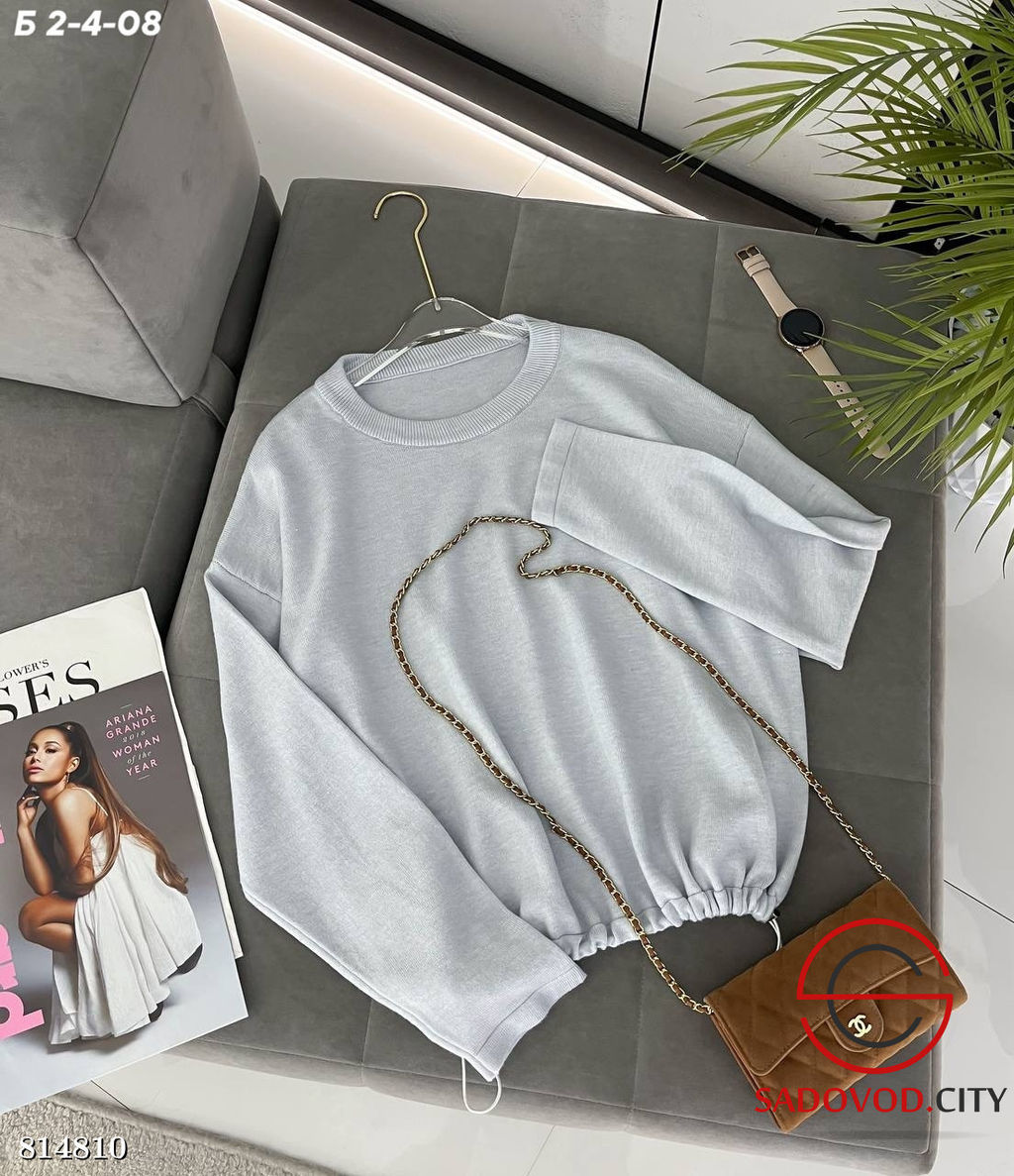 Свитшот женский однотонный - Bruno фото 4