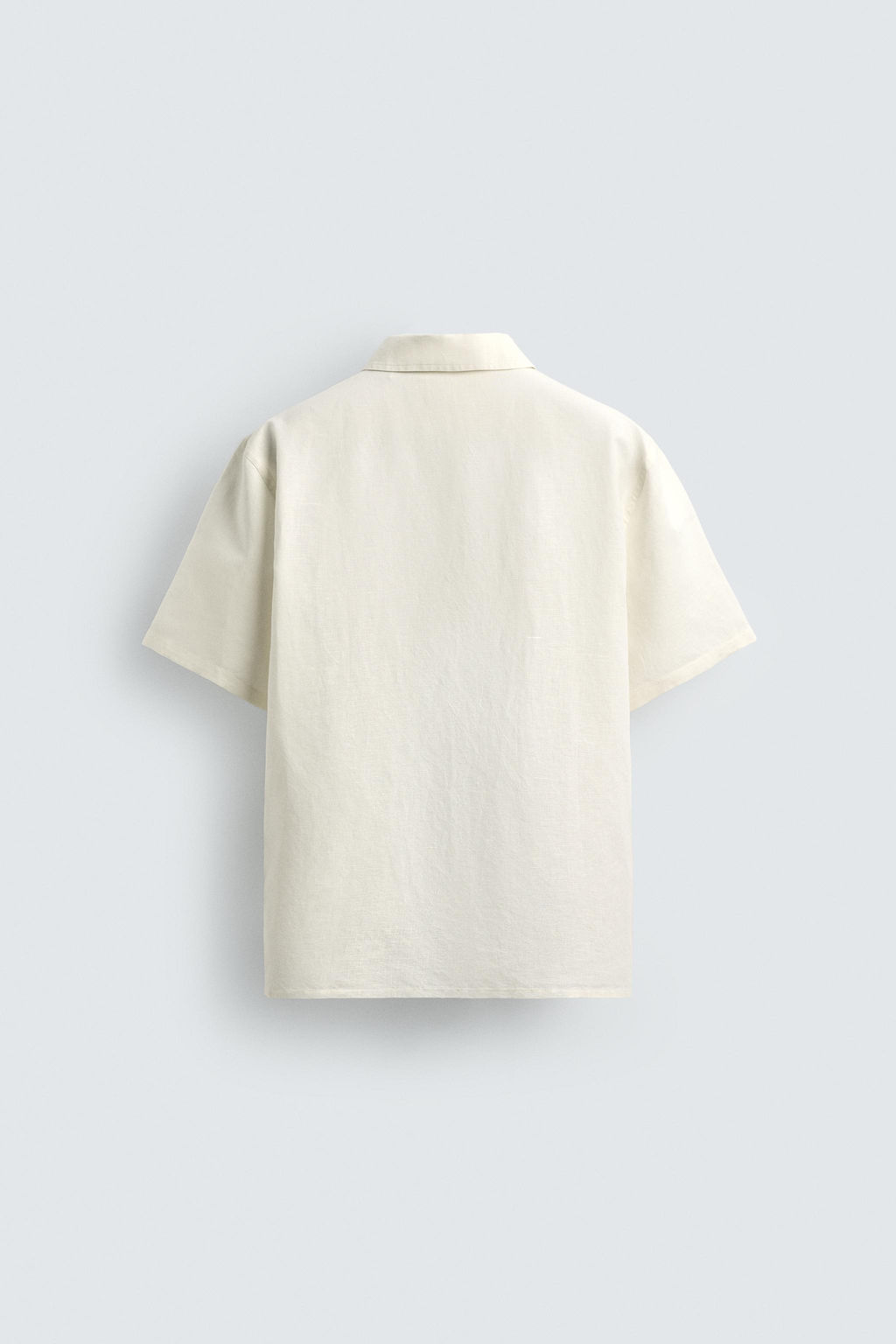 POLO REGULAR FIT C??AMO - ALGOD?N / Blanco - Zara фото 7