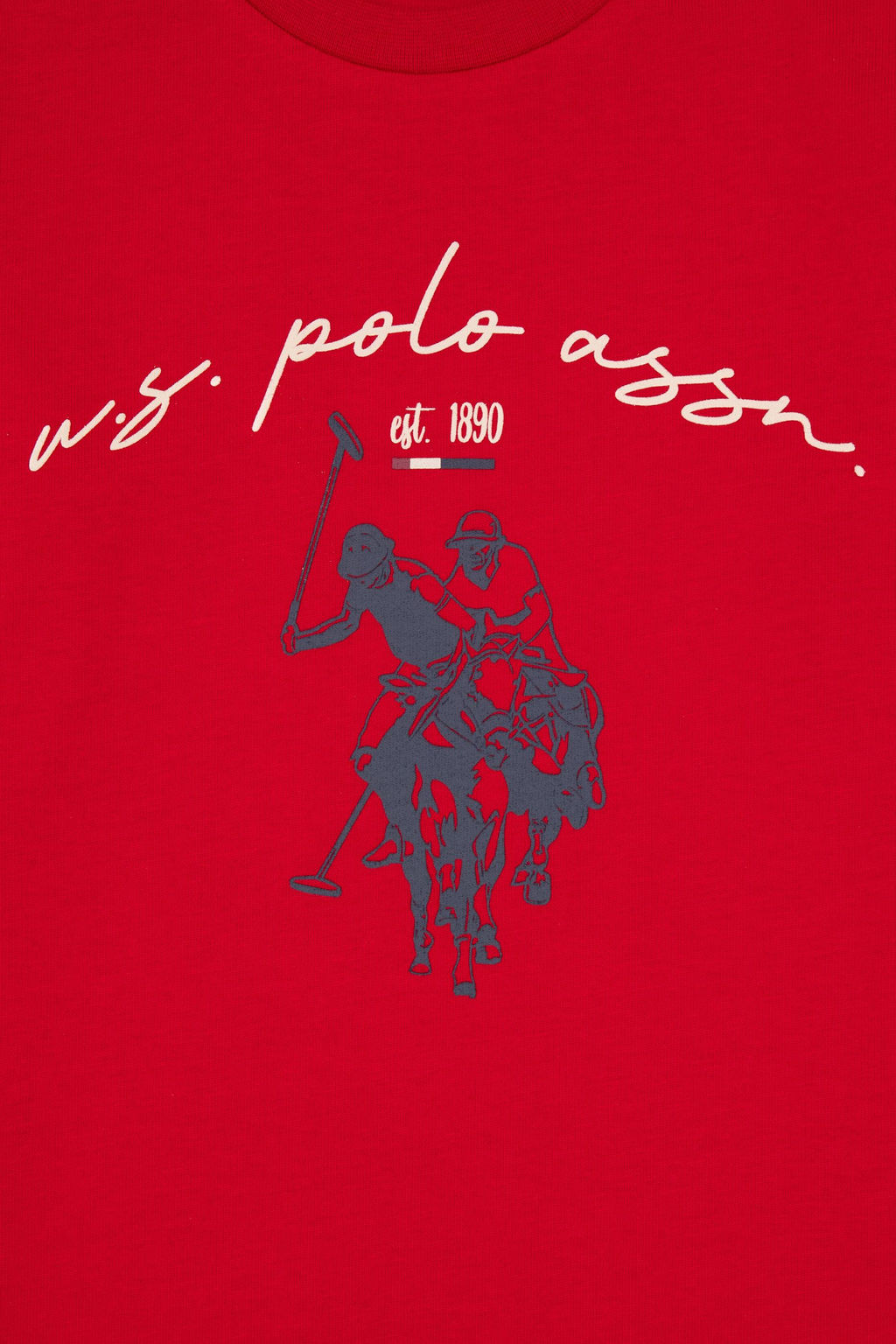 Erkek _ocuk K_rm_z_ Pijama Tak_m_ Sepette S_rpriz _ndirim - U.s. polo assn фото 4