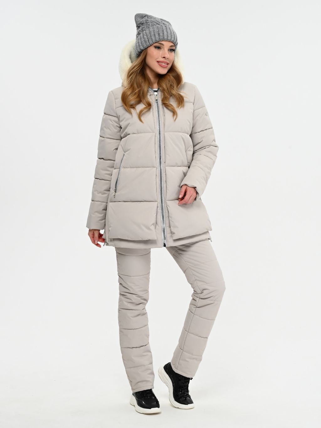 Куртка зимняя из плащевой ткани  на синтепухеа синтепухе - А+б коллекция фото 5