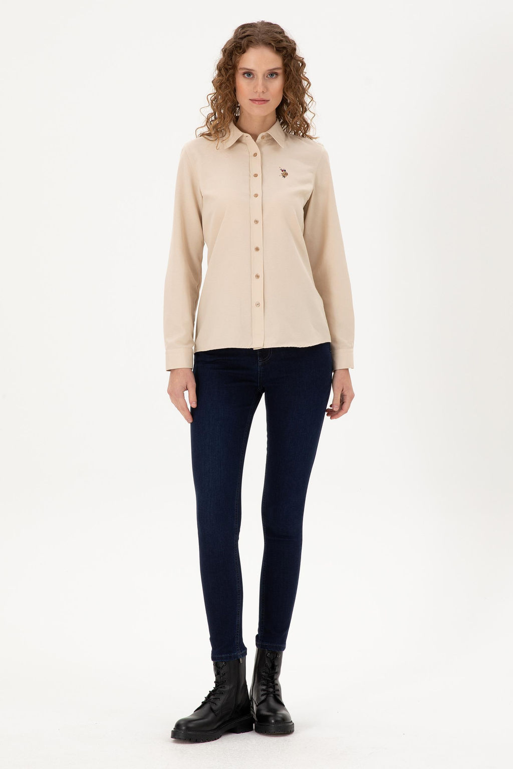 Женские синие джинсовые брюки Неожиданная скидка в корзине