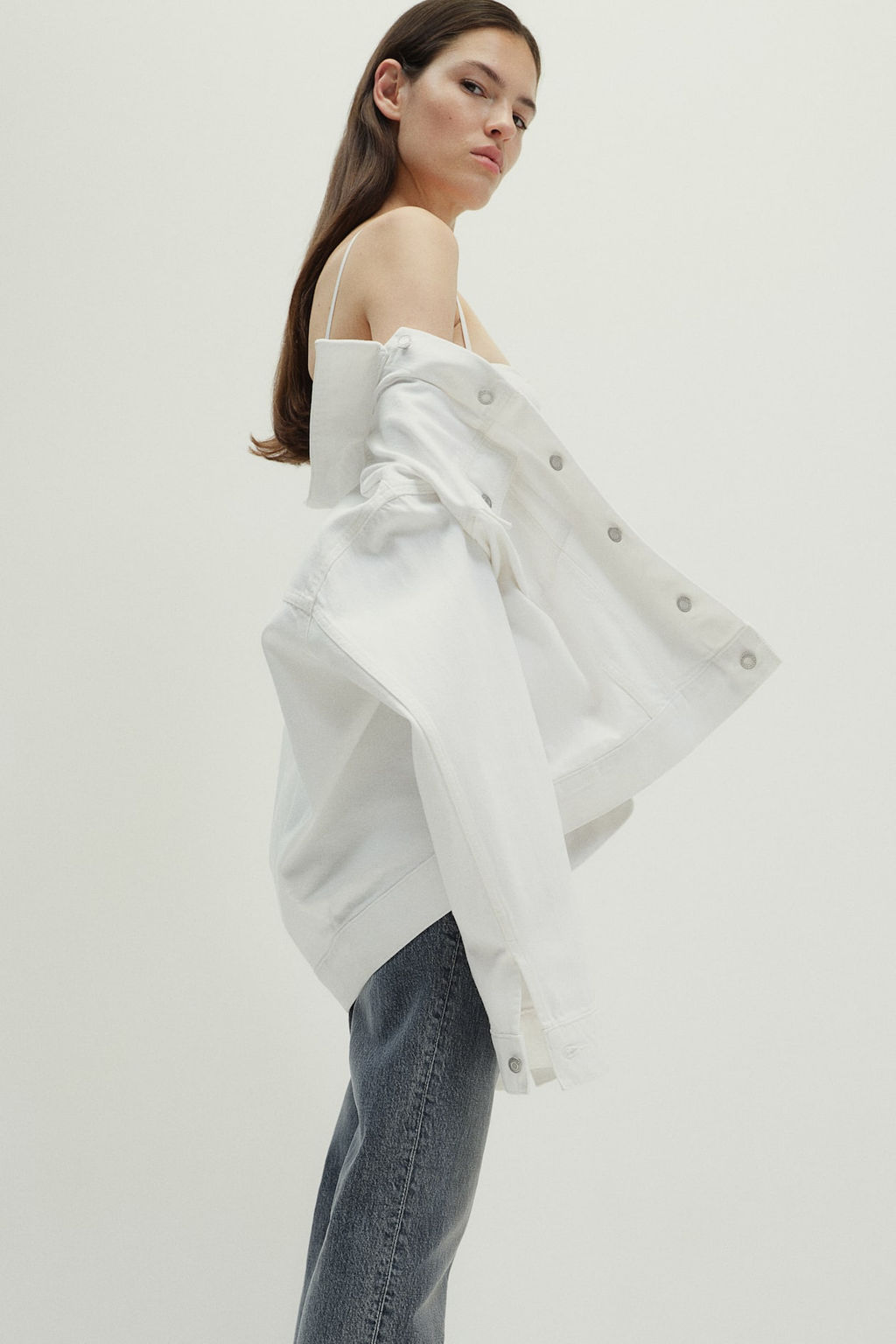 Slim Straight High Jeans - H&m фото 5