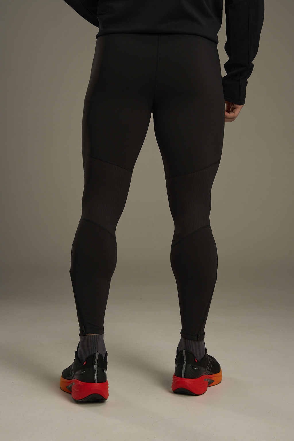 Тайтсы Черный ANTA RUNNING Tight Pants