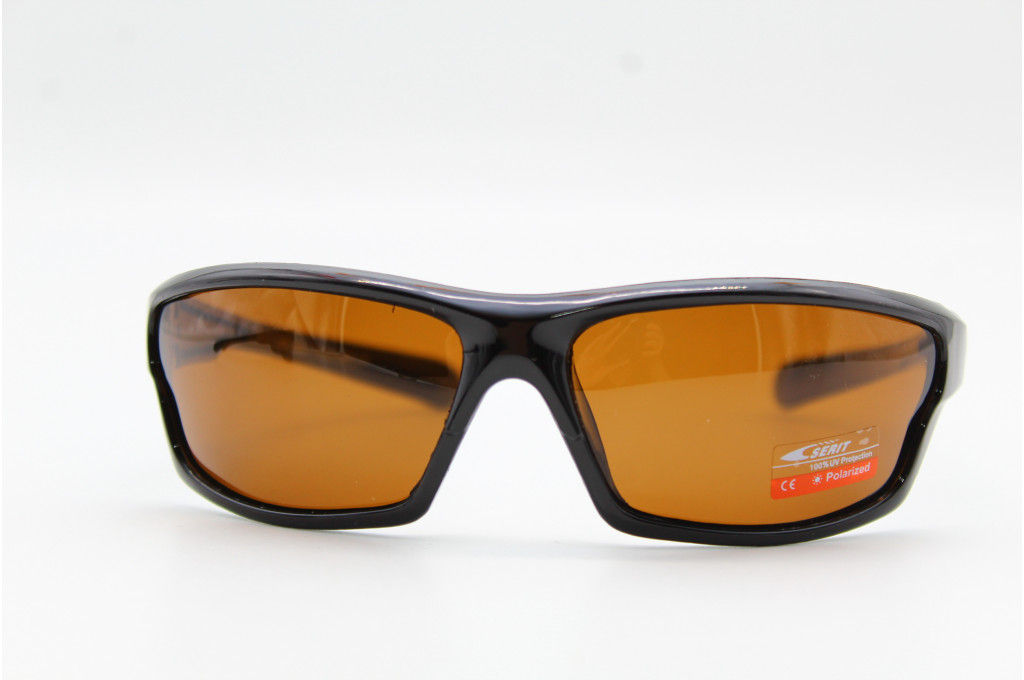 Солнцезащитные очки Serit Polarized 321 C2 КОРИЧНЕВЫЕ