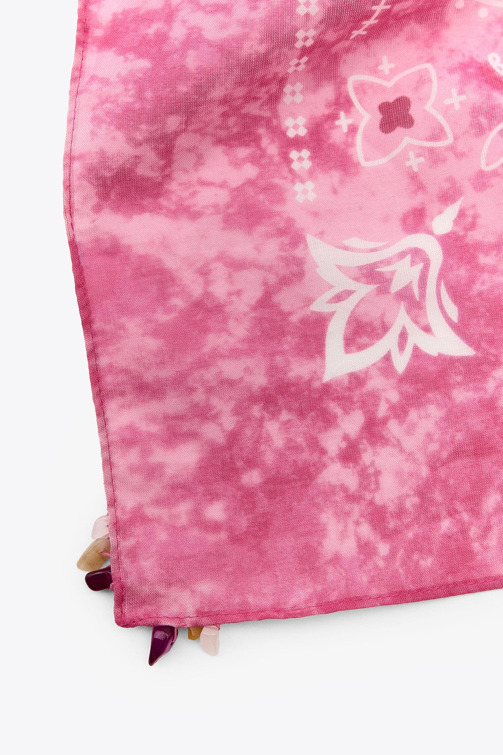 STONE PRINT SCARF - Zara фото 2
