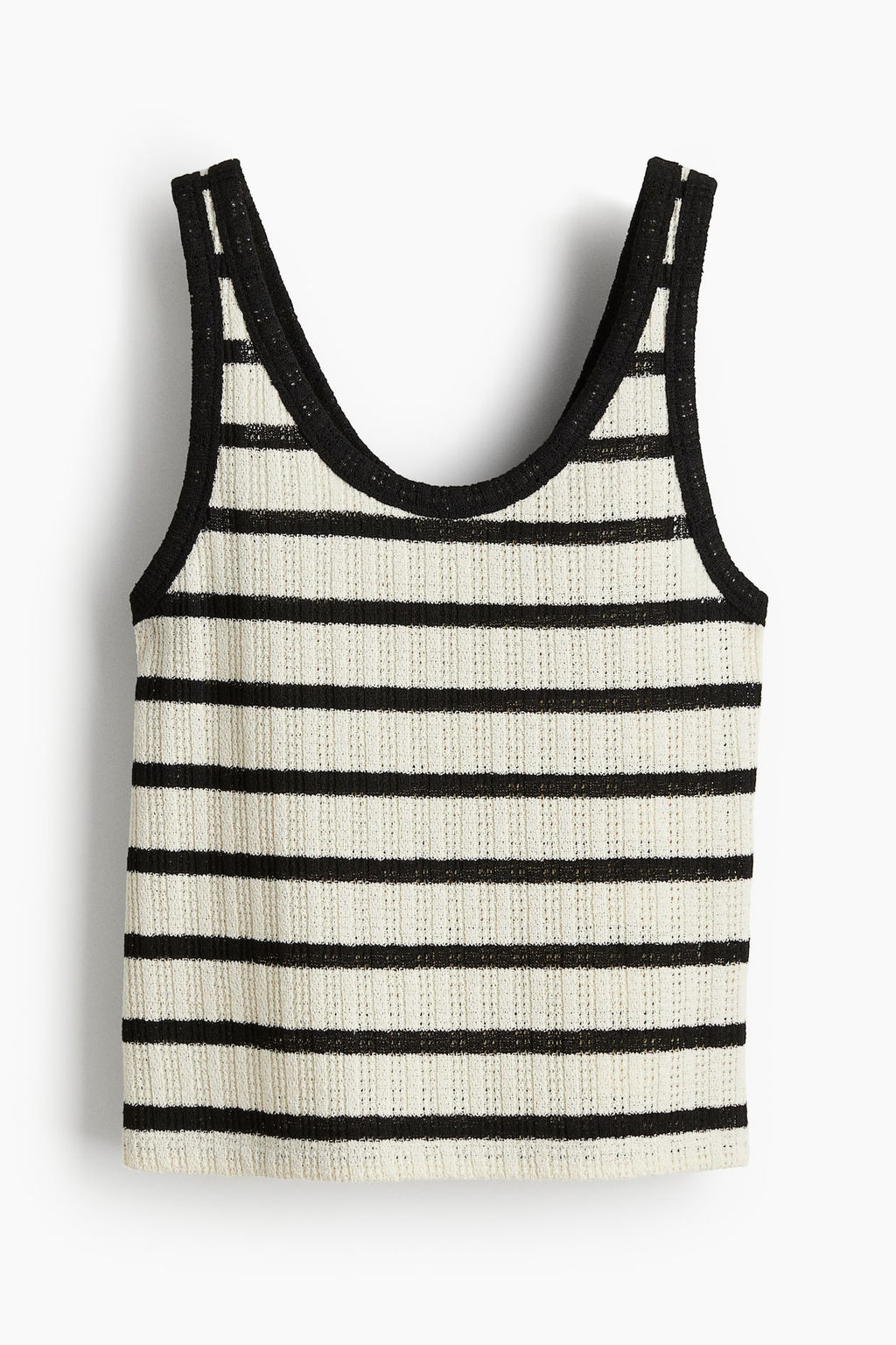 Top de tirantes en punto con textura - H&m фото 6