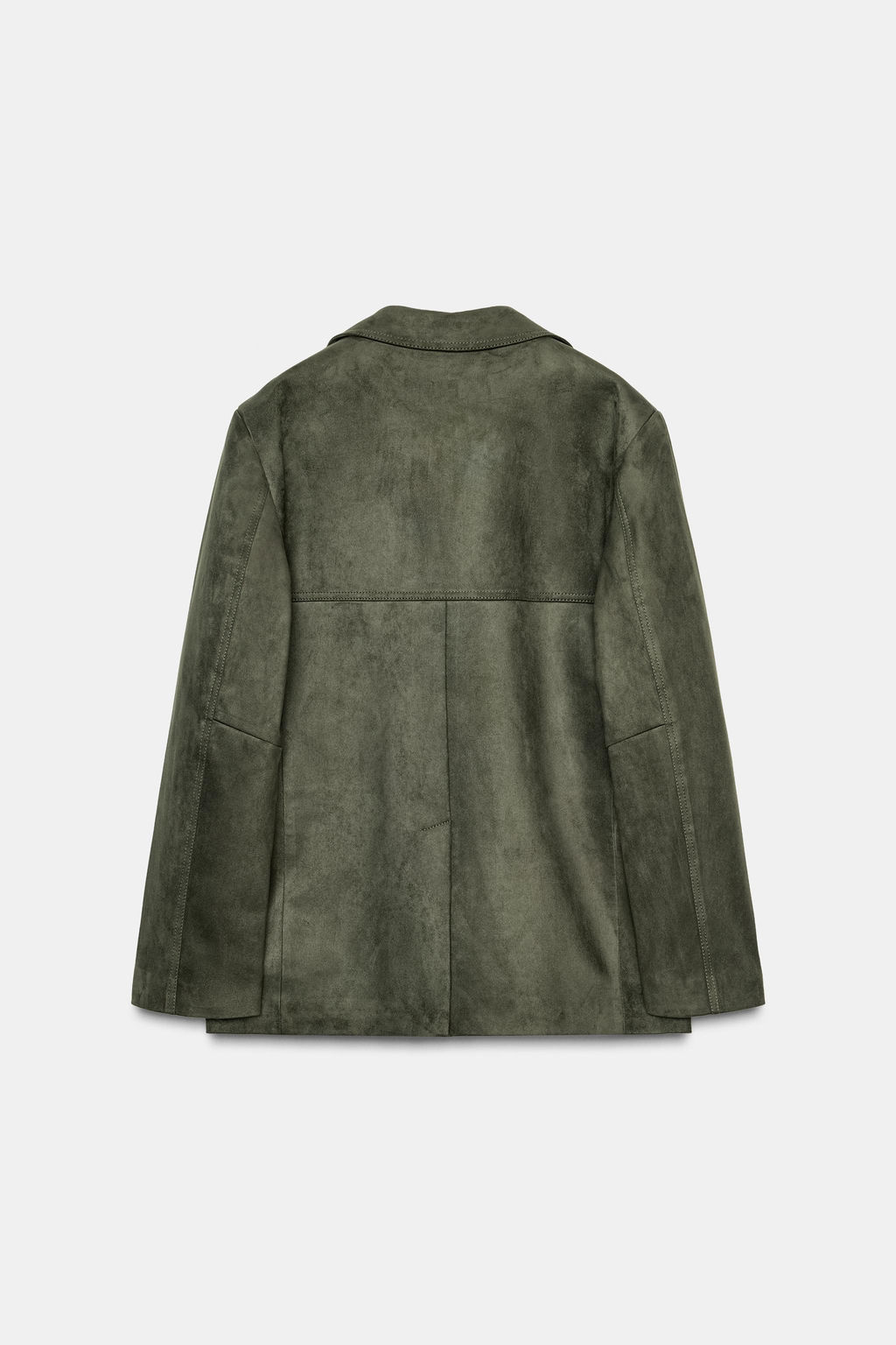 FAUX SUEDE BLAZER - Zara фото 7