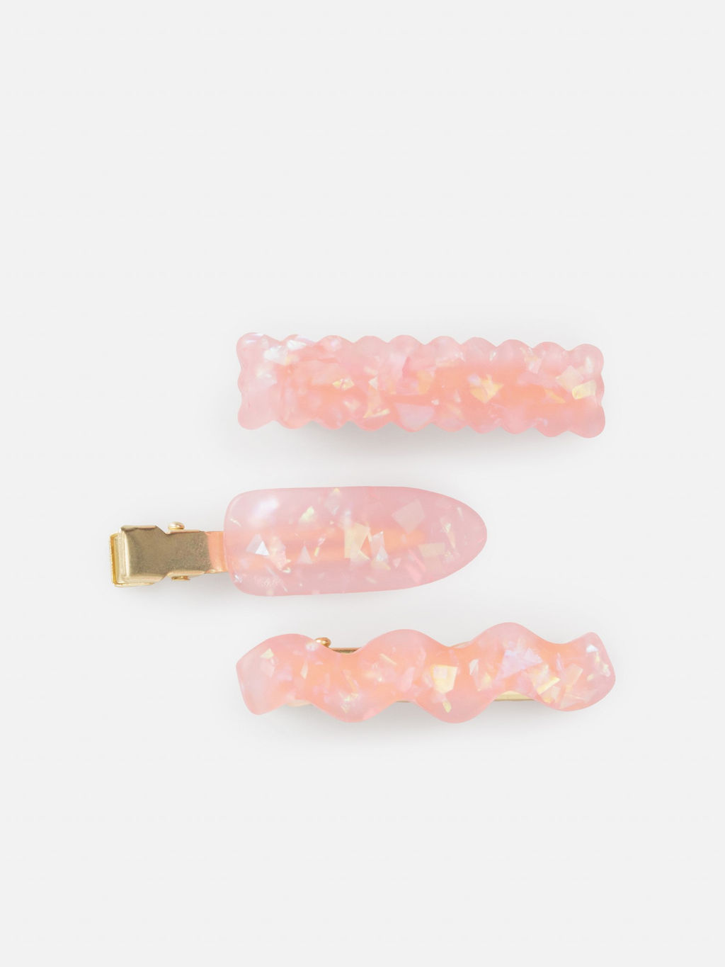 ACOOLA / Набор из 3 заколок для волос дет. Aella светло-розовый  фото 2