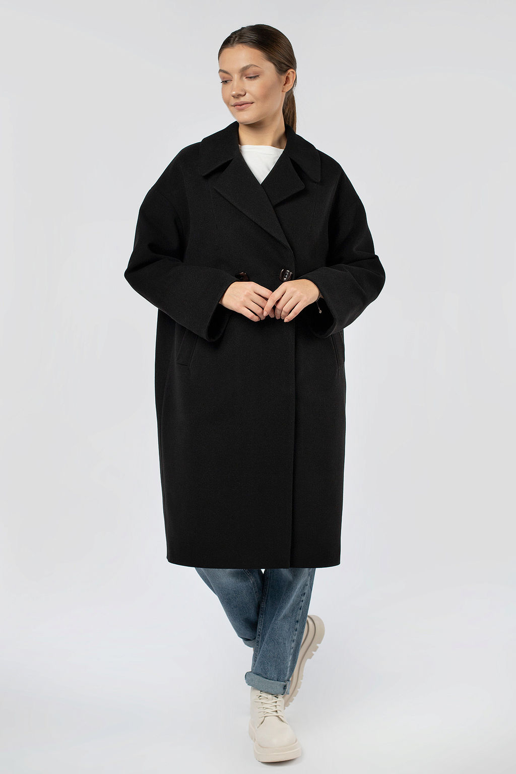 02-3136 Пальто женское утепленное - El podio фото 12