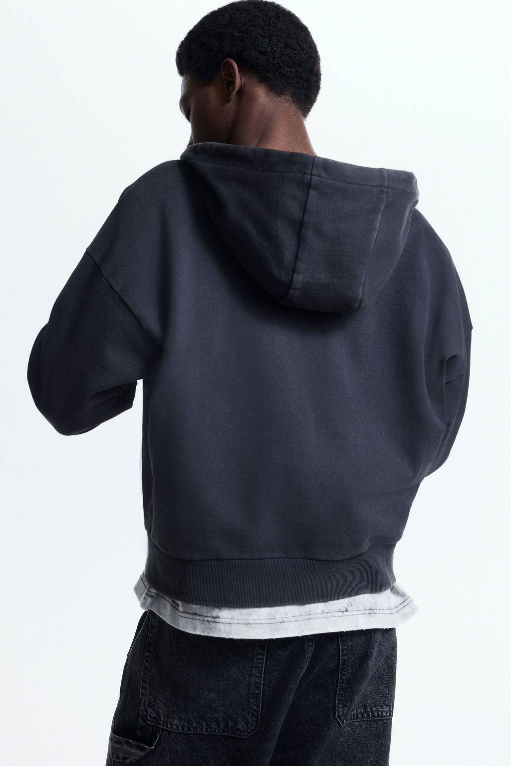Chaqueta sudadera con cremallera Oversized Fit - H&m фото 9