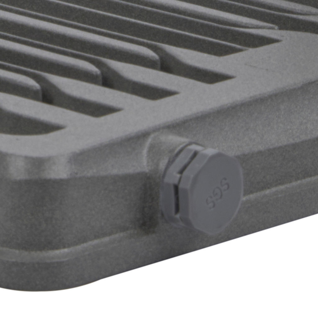ULF-F51D-300W/6500K IP65 200-240V GREY Прожектор светодиодный. Дневной свет (6500K). Угол 90 градусов. Корпус серый. TM Uniel