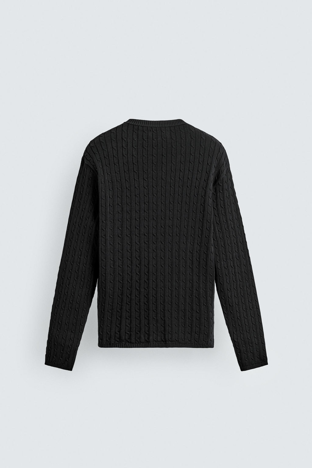 CABLE KNIT STRUCTURED JUMPER - Zara фото 16