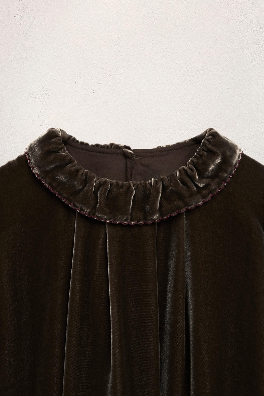AGE 6-10 / LIMITED EDITION VELVET DRESS WITH SILK - Zara фото 9