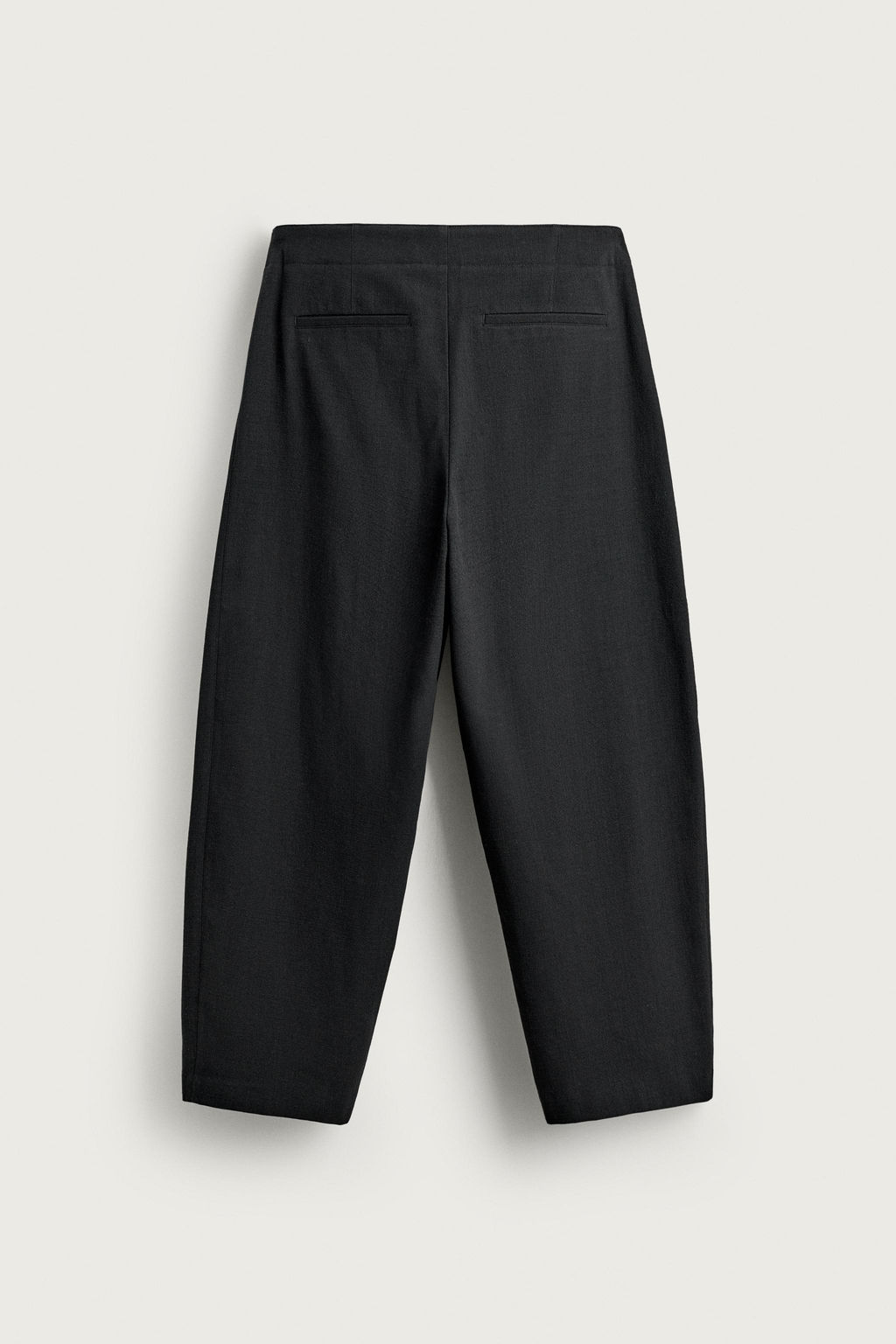 PANTAL?N BALLOON FIT CRUZADO / Negro