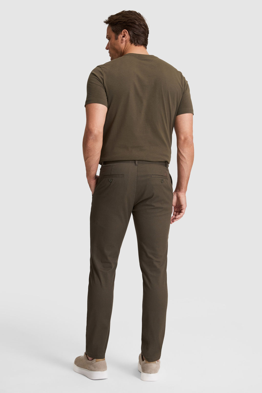 Erkek Koyu Haki Kanvas / Chino Pantolon - U.s. polo assn фото 5