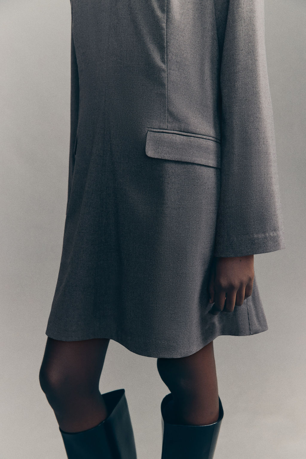 Vestido con hombreras - H&m фото 6