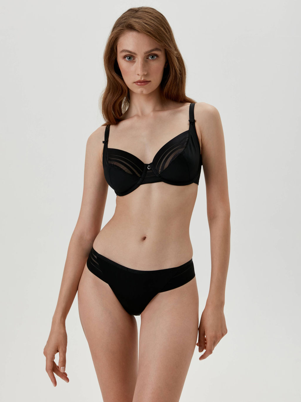 CONTE Трусы танга SPORT GLAM RP6028 черный - Conte elegant фото 4