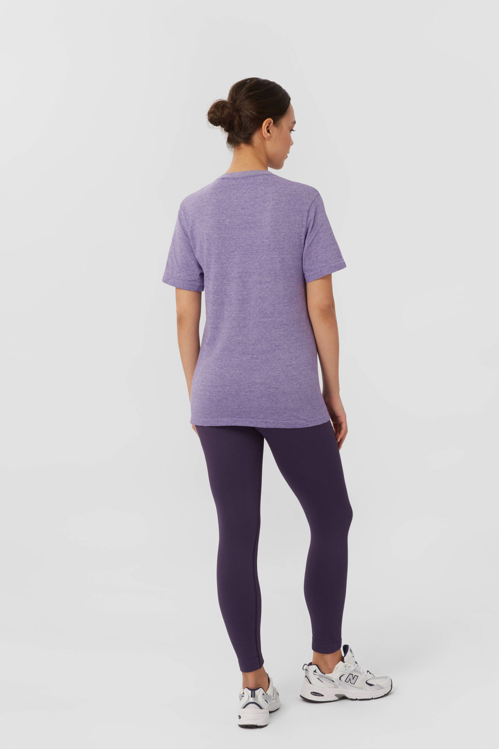 TEKSA Футболка женская WSS 001 violet-white