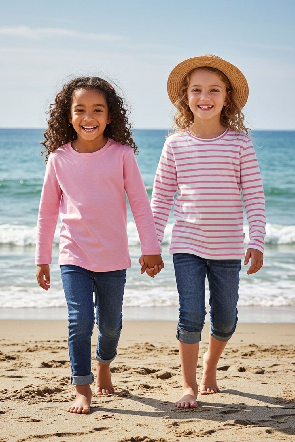 Lacivert*001 K?z Cocuk Duz Basic Bisiklet Yaka Pamuklu Orme T-Shirt TKDAW25TS00000 - Trendyolmilla фото 30