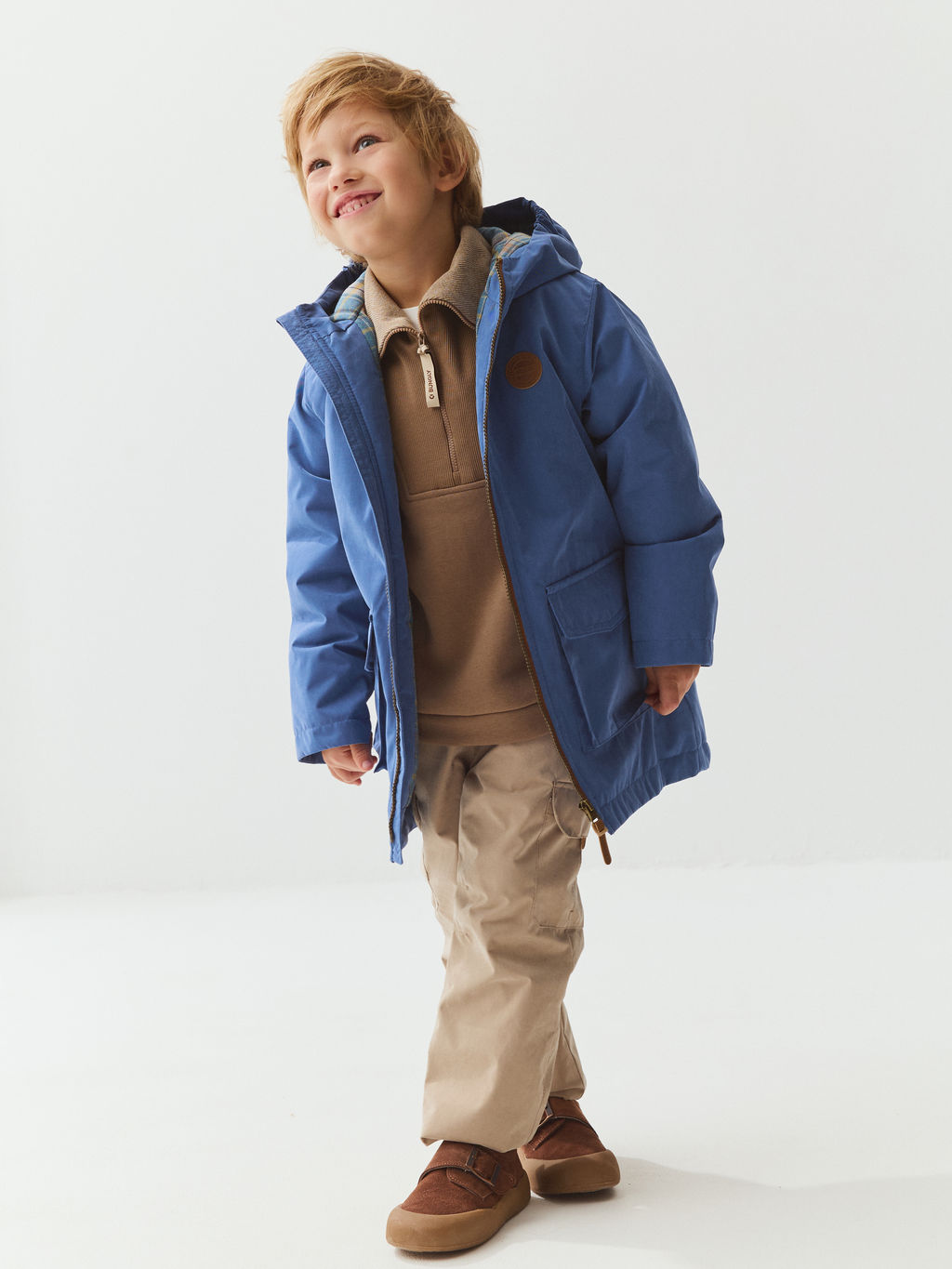 Брюки демисезонные Беж - Bungly фото 2