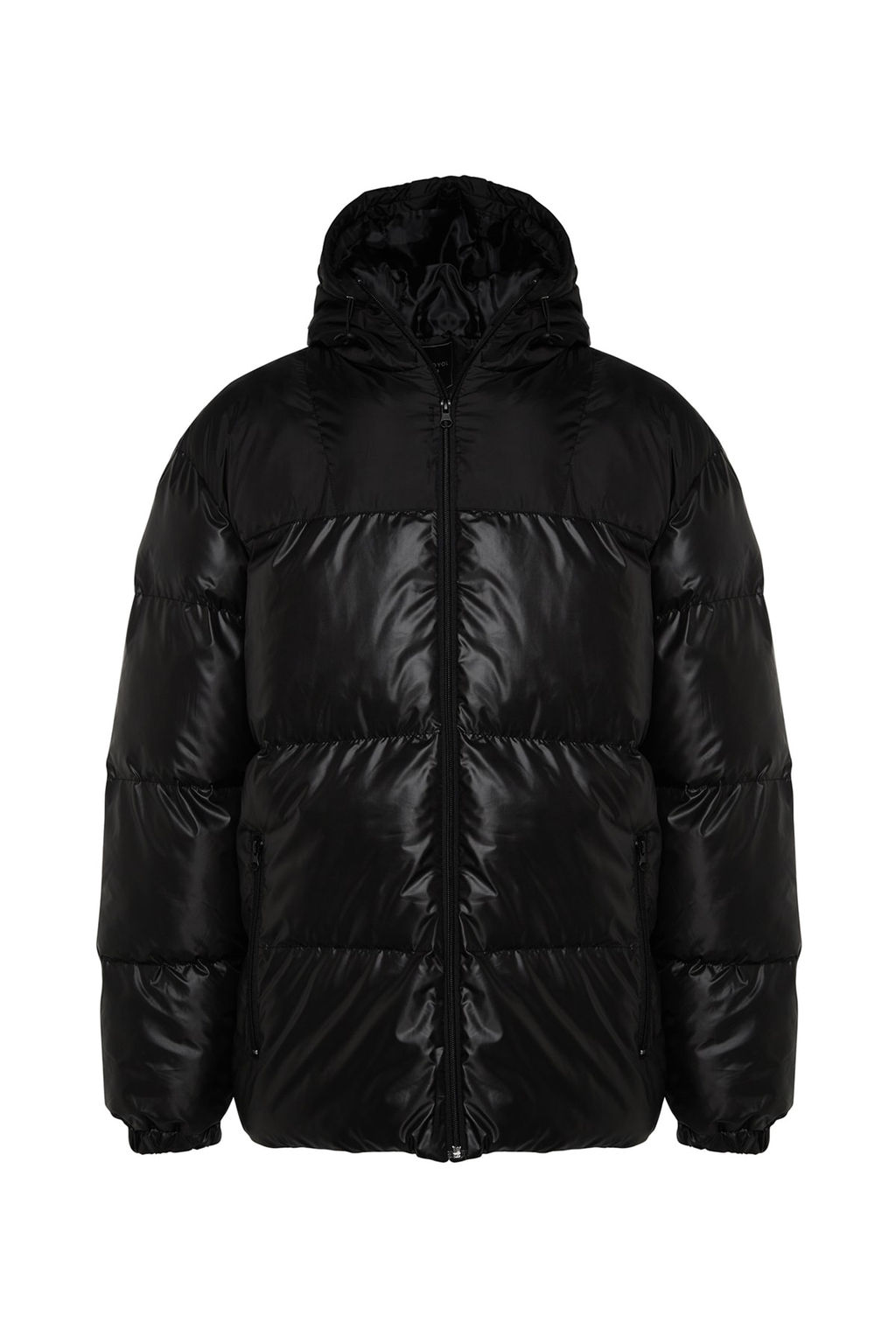 TRENDYOL MAN Siyah Regular Fit Kapusonlu Bloklu Su ve Ruzgara Dayan?kl? Sisme K?sl?k Mont TMNAW24MO00025 - Trendyolmilla фото 6