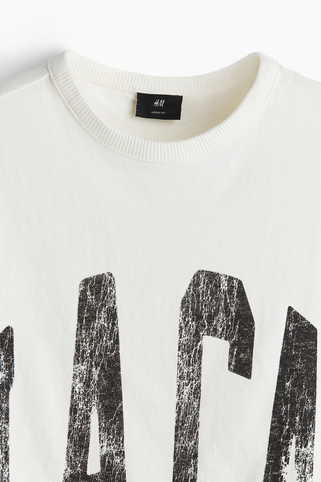 Camiseta sin mangas con motivo estampado Loose Fit - H&m фото 2