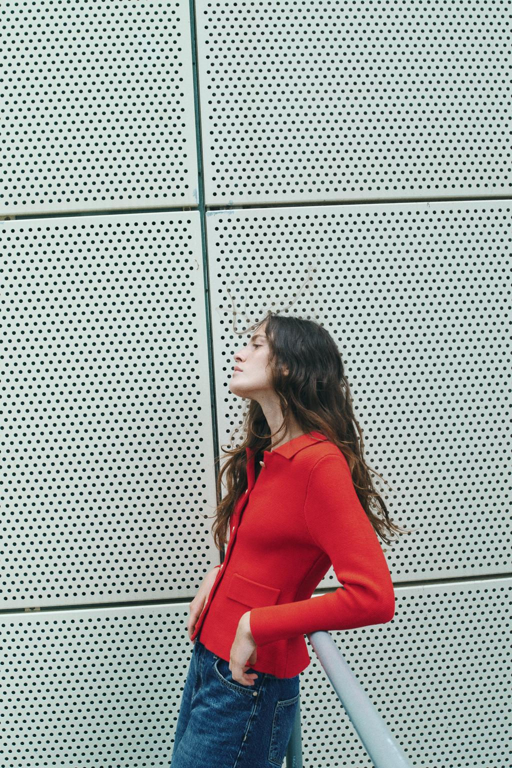 BUTTONED KNIT CARDIGAN - Zara фото 2