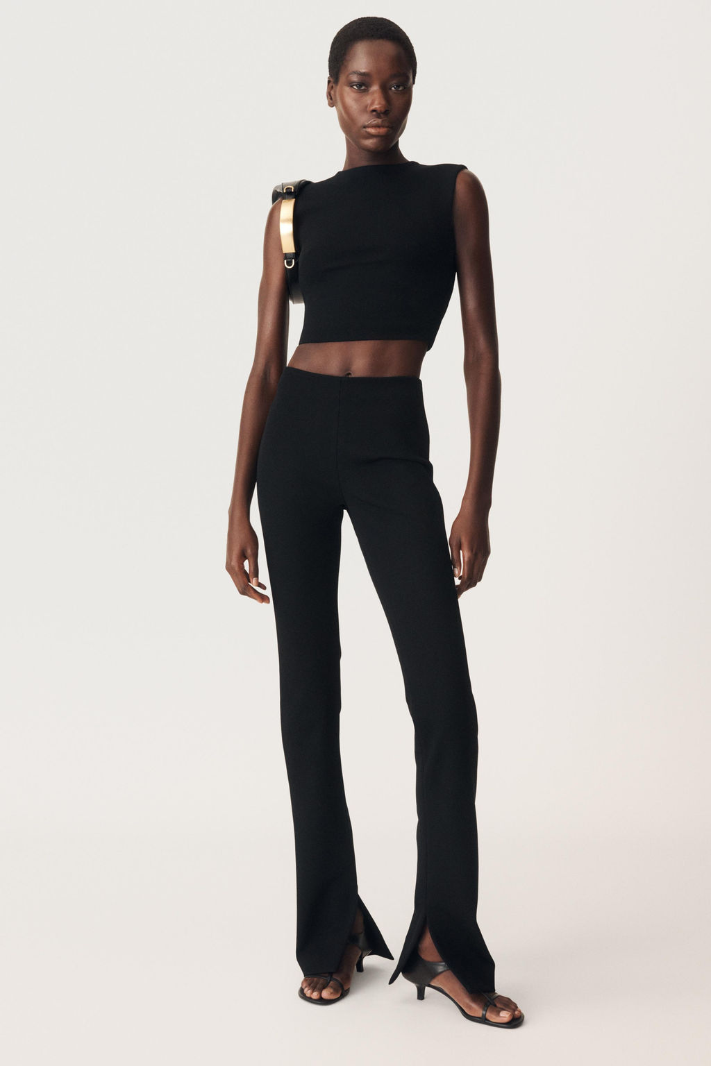 CROP TOP WITH BUCKLE 50TH ANNIVERSARY - Zara фото 6