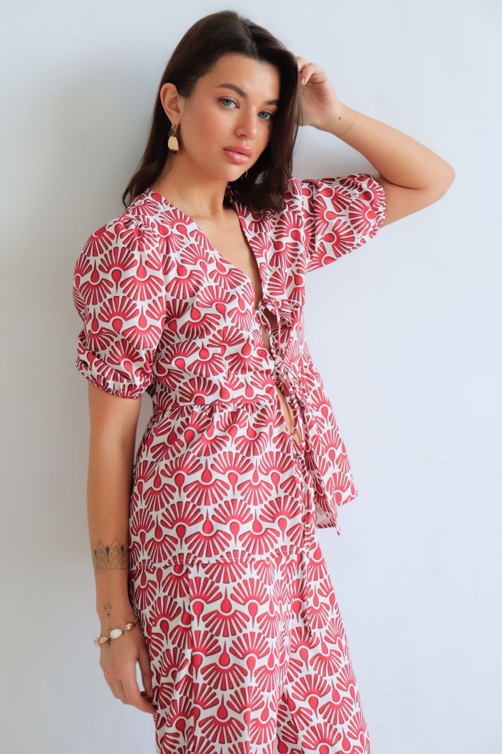 Martichelli Костюм брючный с принтом  фото 6