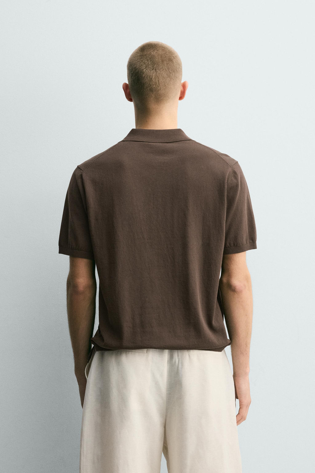 POLO PUNTO RELAXED FIT / Marr?n - Zara фото 3