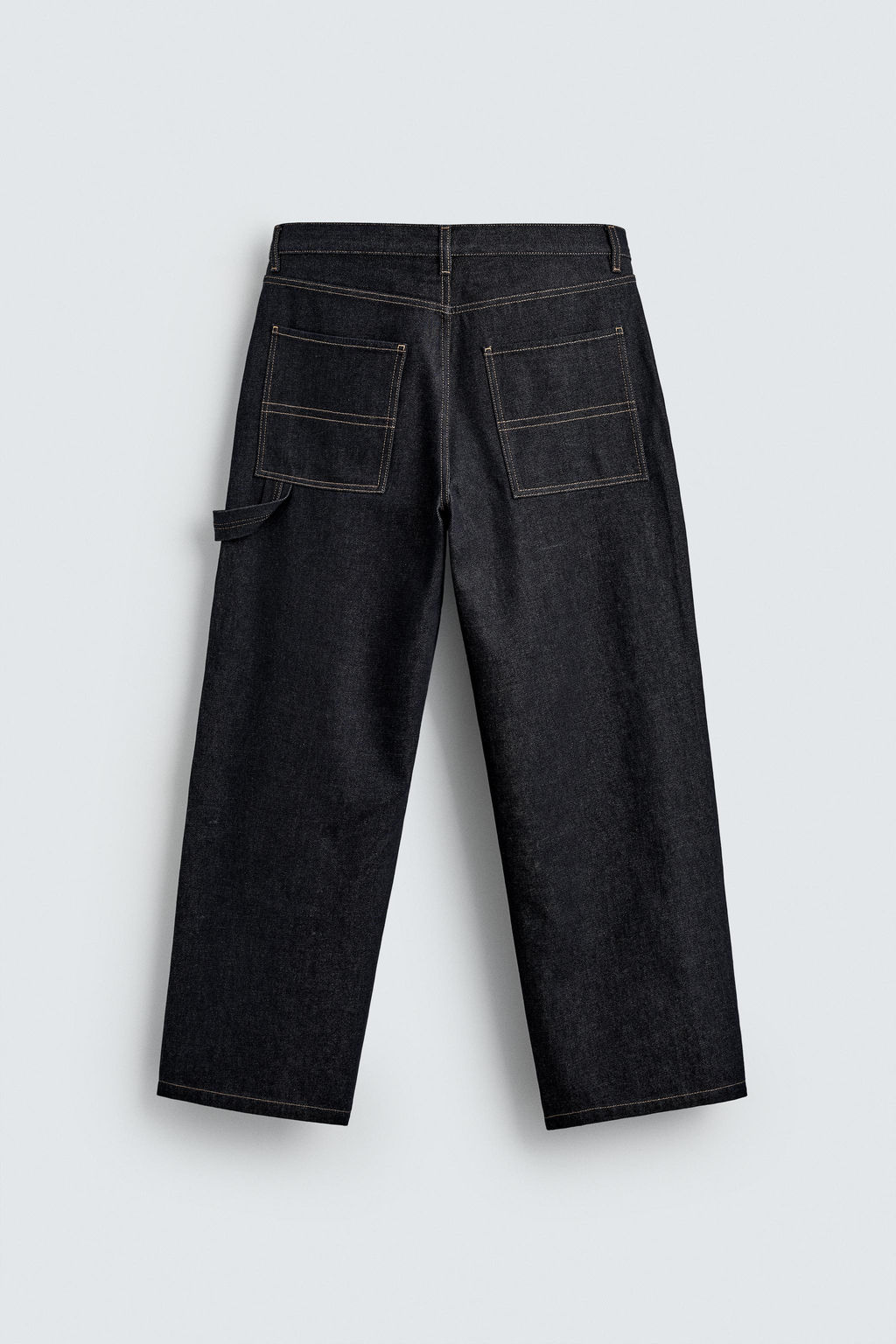 BAGGY FIT CARPENTER JEANS - Zara фото 8