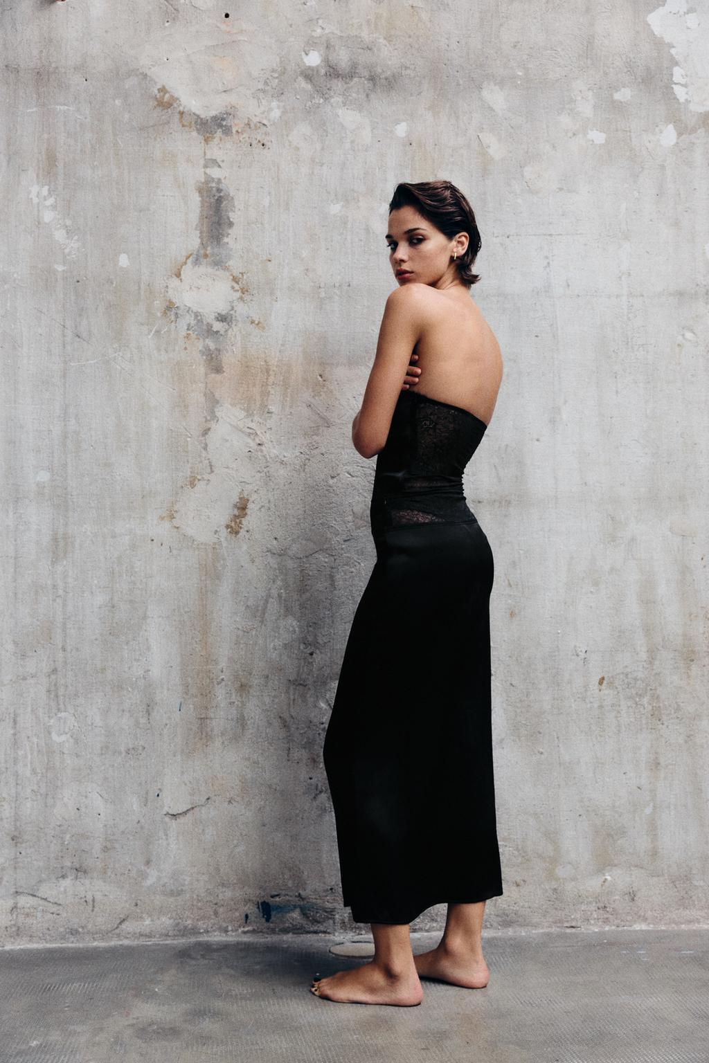 COMBINED LONG SKIRT - Zara фото 5