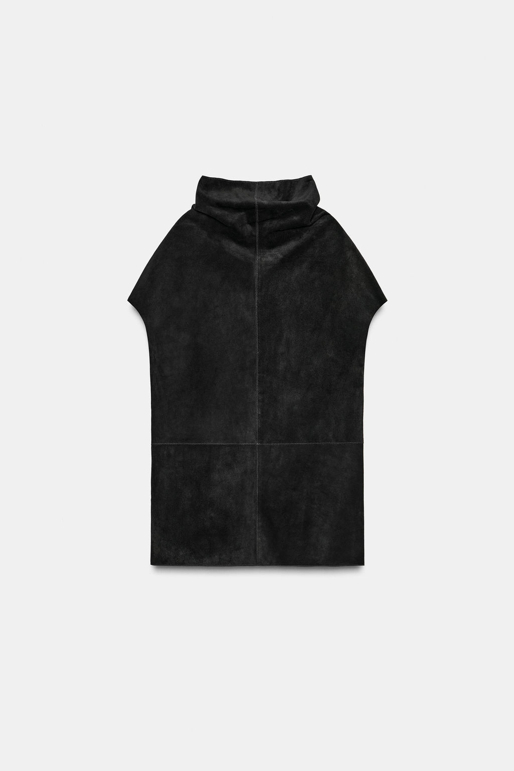 100% SUEDE LEATHER TOP - Zara фото 5