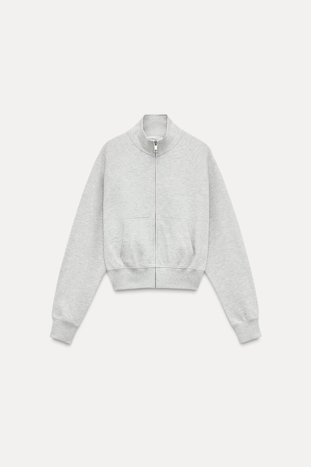 SWEATSHIRT WITH ZIP - Zara фото 17