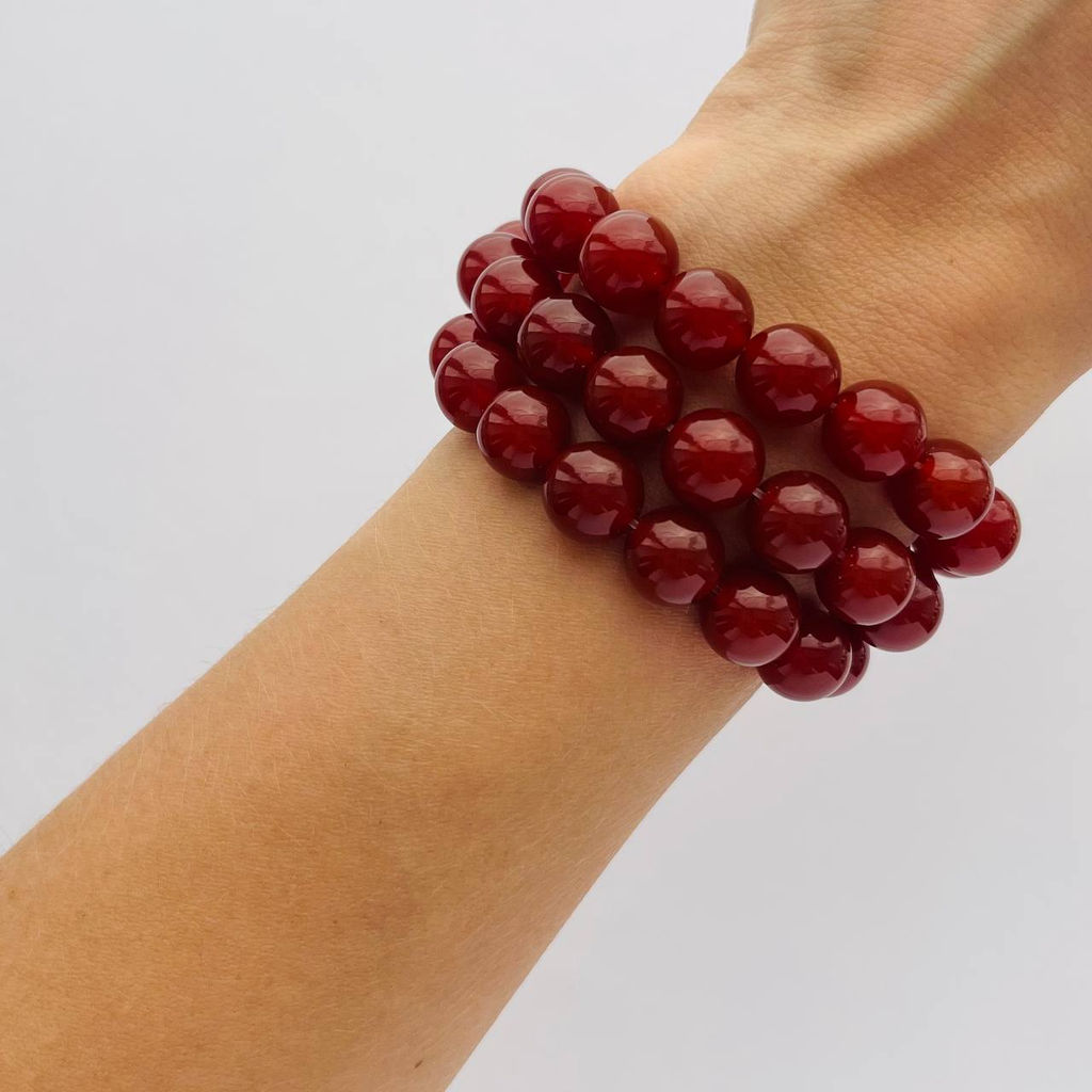 Бусины для украшений из Сердолика 38 см