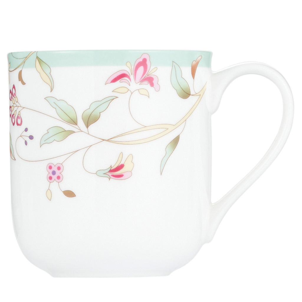 42500 GIPFEL Набор кружек VERDE 450 мл, 2 шт. Цвет: белый. Материал: костяной фарфор.  фото 2