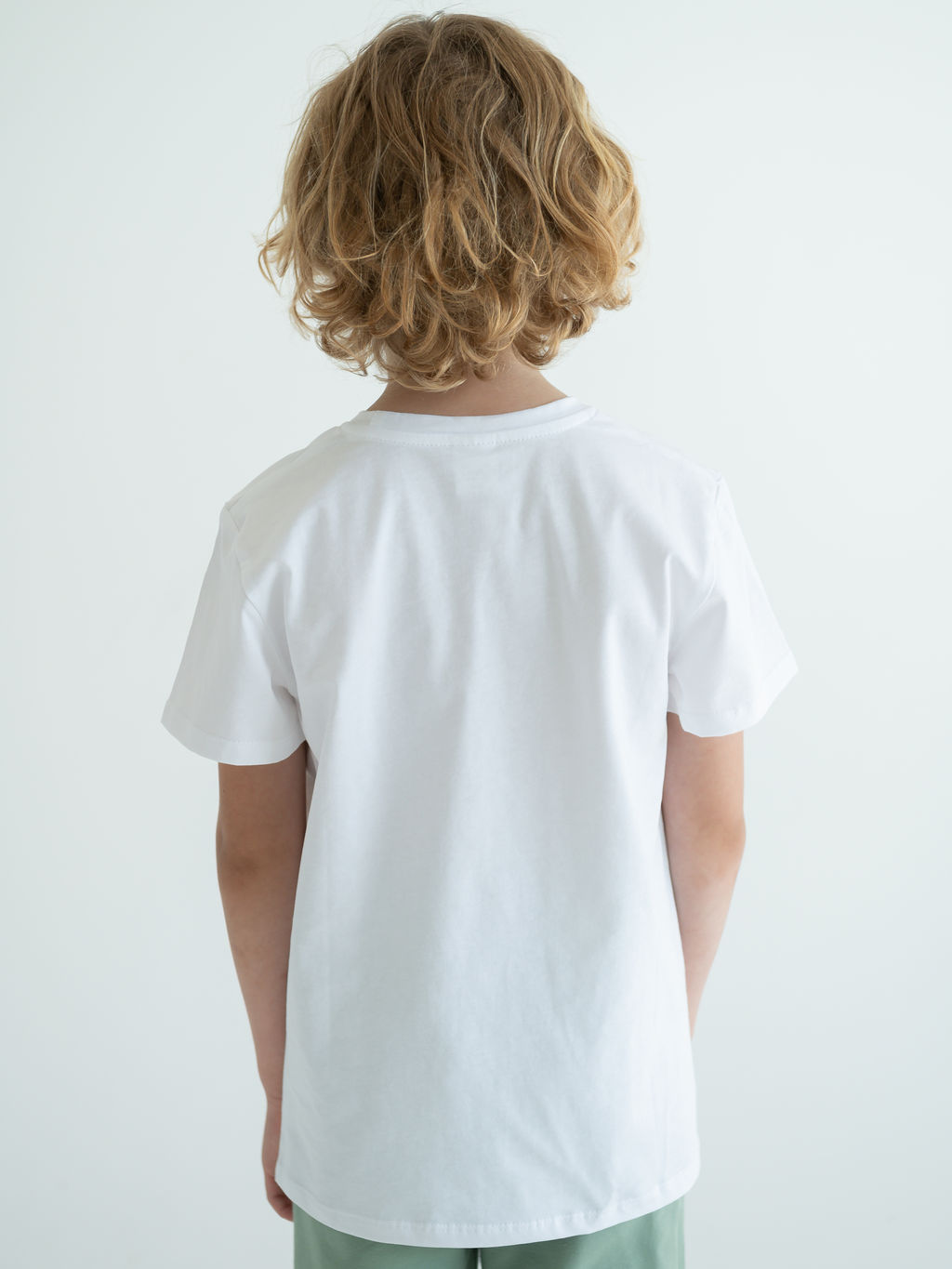 Футболка с принтом Крокодил, белый - Lesi kids фото 6